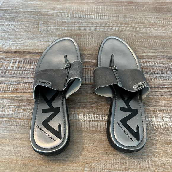 Anne Klein Sport Woman Sandals Size 8 - Picture 2 of 4